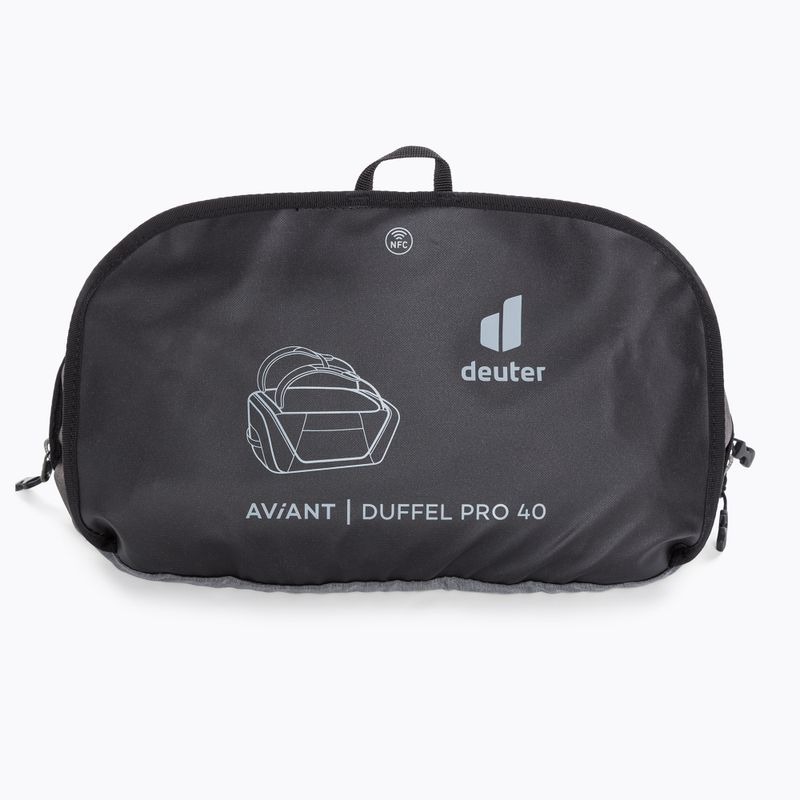 Deuter Aviant Duffel borsa da viaggio 40 l nero 6
