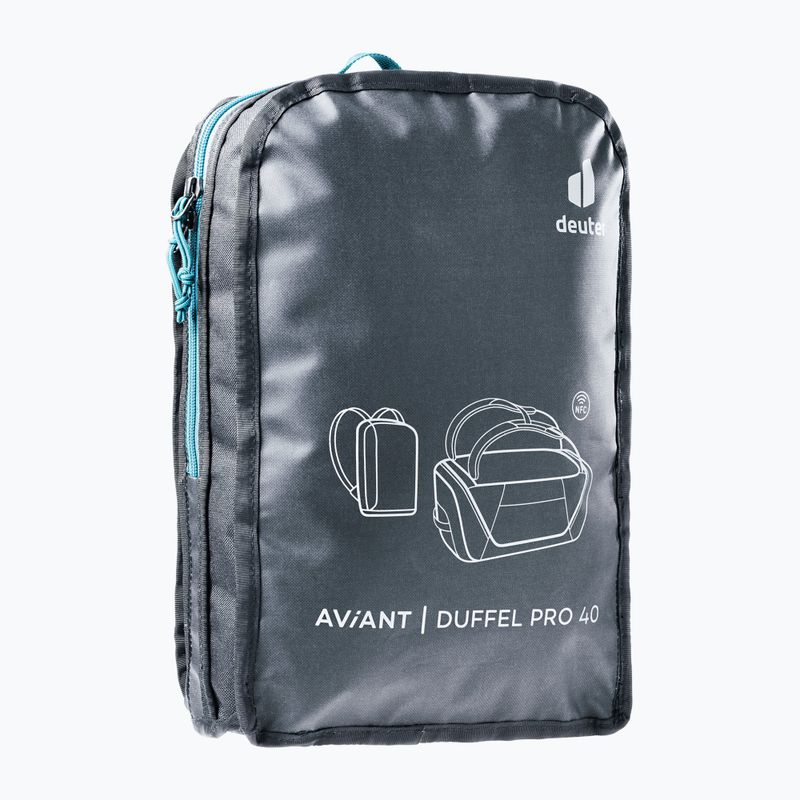 Deuter Aviant Duffel borsa da viaggio 40 l nero 8