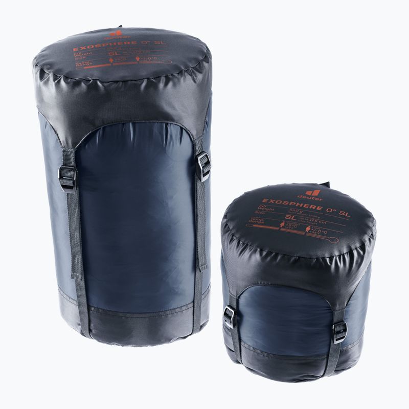 Sacco a pelo Deuter Exosphere 0° SL ink/redwood 7