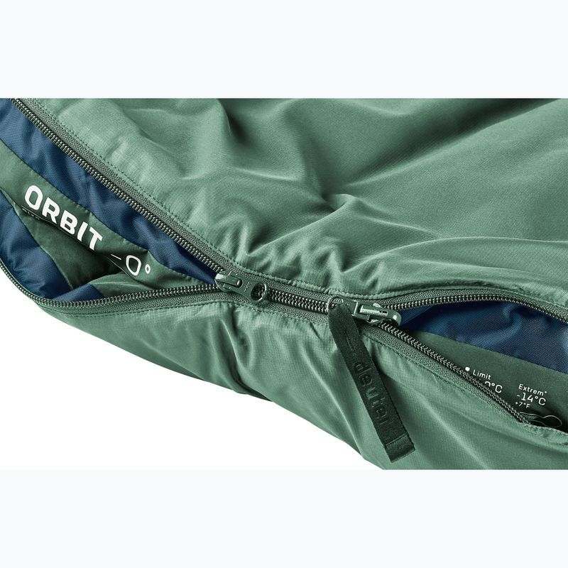 Sacco a pelo Deuter Orbit 0° EL edera/inchiostro 4
