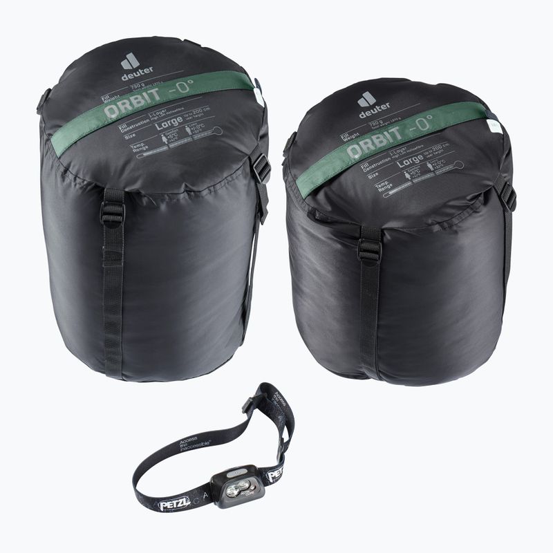 Sacco a pelo Deuter Orbit 0° EL edera/inchiostro 6