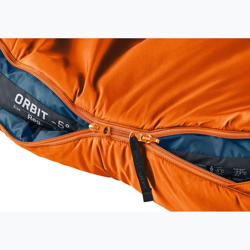 Sacco a pelo Deuter Orbit -5° castagna/rosa 5