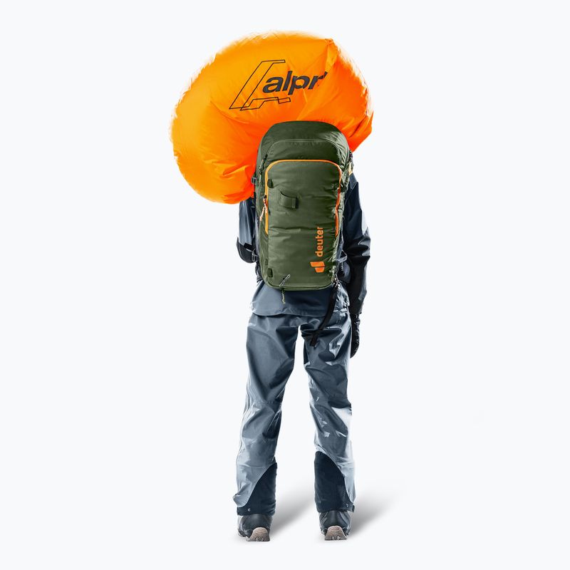 Deuter Alproof Tour 38 + 5 l zaino da valanga cachi/nero 25