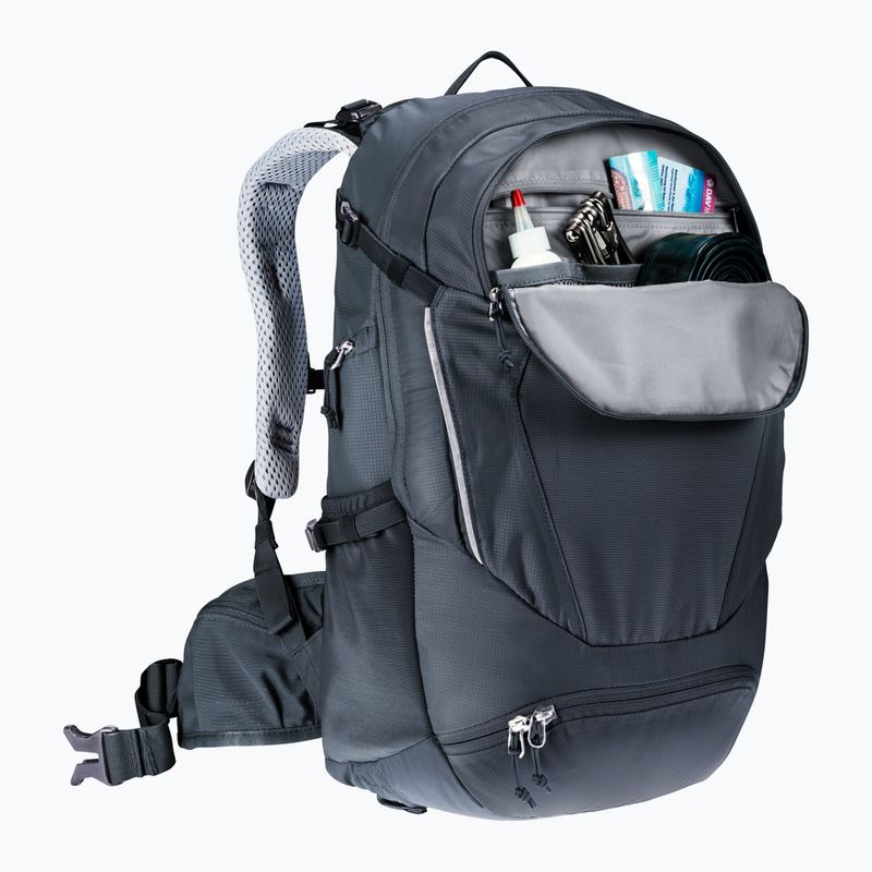 Zaino da bicicletta da donna deuter Trans Alpine 22 l SL nero 13