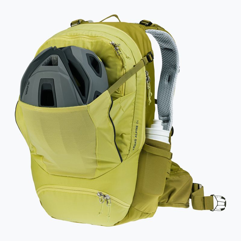 Zaino da bicicletta Deuter Trans Alpine 24 l sprout/cactus 9