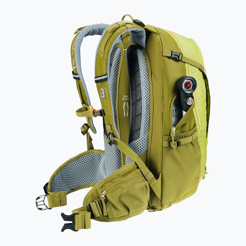 Zaino da bicicletta Deuter Trans Alpine 24 l sprout/cactus 12