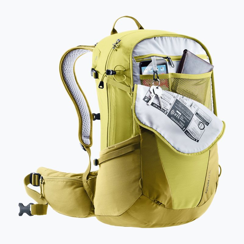 Zaino da escursionismo da donna deuter Futura 25 l SL sprout/linden 4