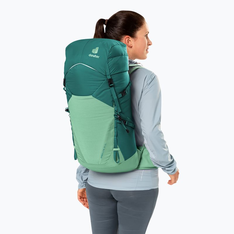 Zaino da escursionismo da donna deuter Speed Lite 28 l SL verde acqua/menta 11