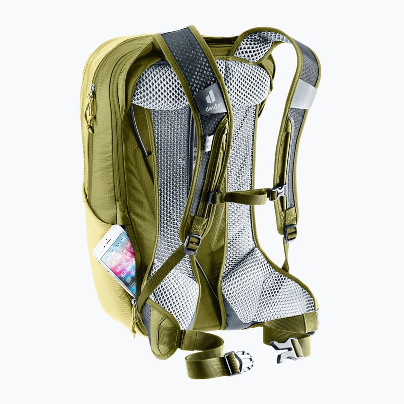 Deuter Race Air 14 + 3 l zaino da bicicletta tiglio/cactus 12
