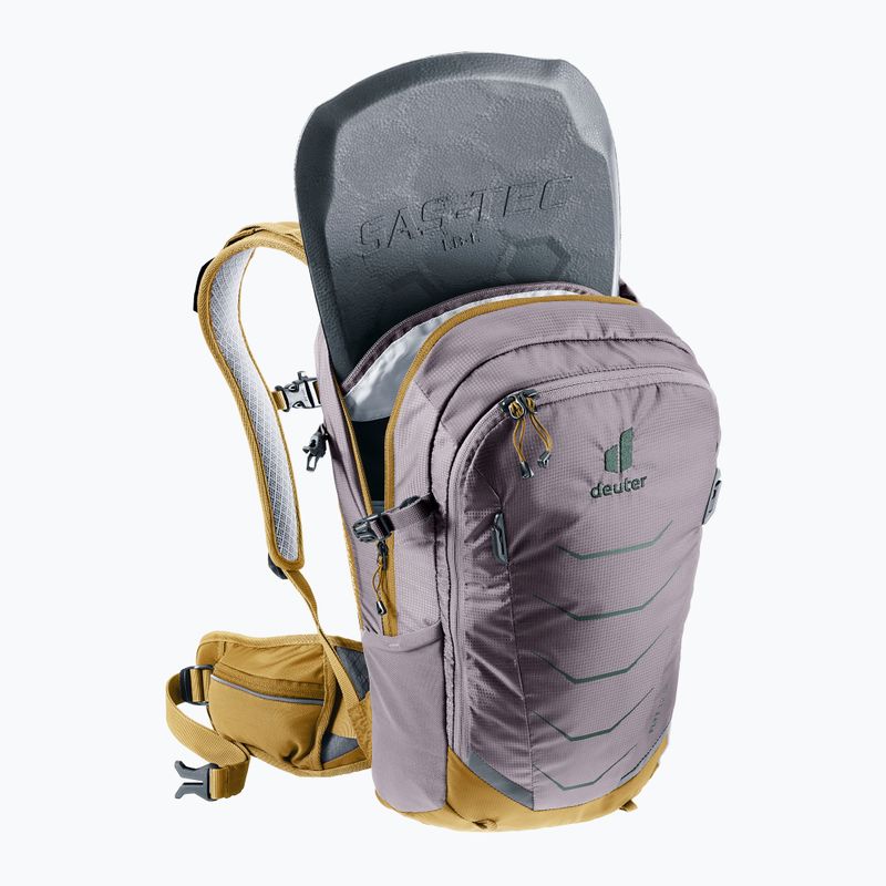 Zaino da bicicletta da donna deuter Flyt 12 l SL lavanda/almond 6