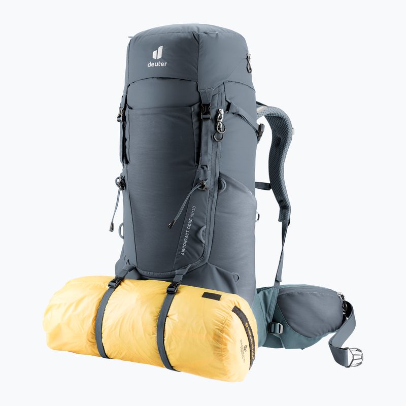 Zaino da trekking Deuter Aircontact Core 40 + 10 l in grafite e scisto 8