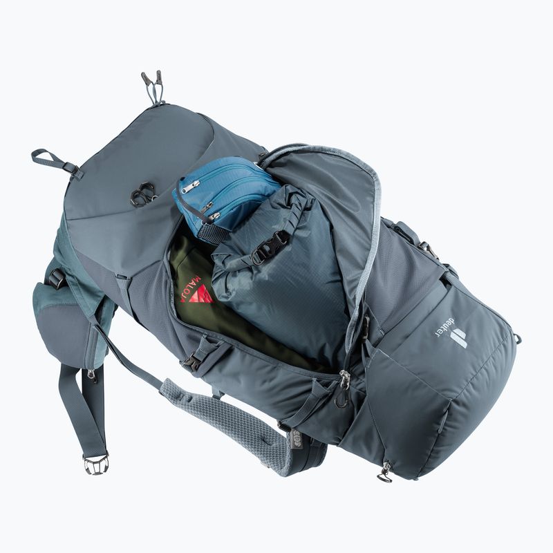 Zaino da trekking Deuter Aircontact Core 40 + 10 l in grafite e scisto 9