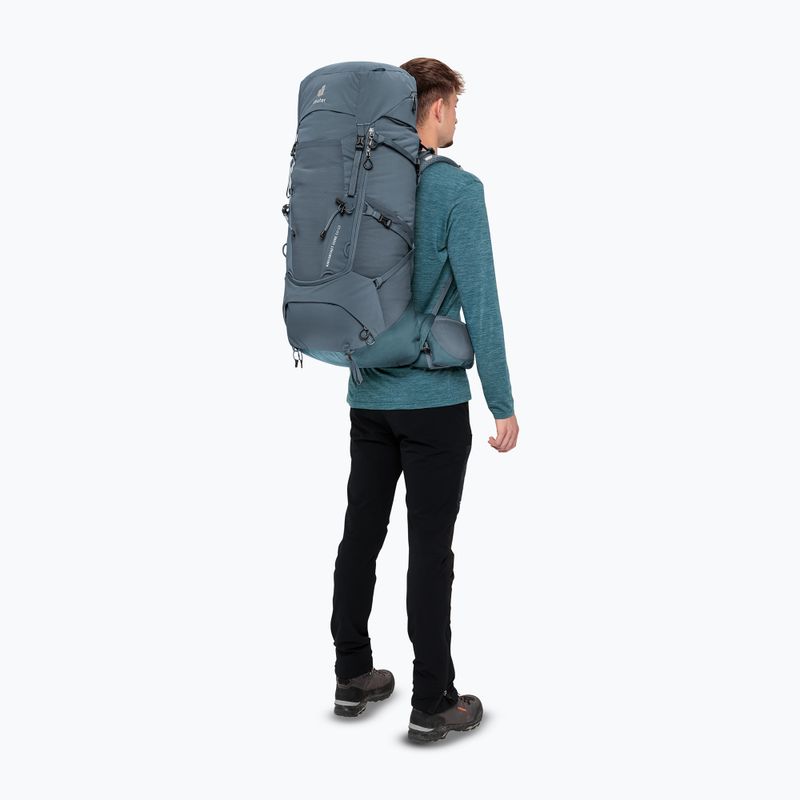 Zaino da trekking Deuter Aircontact Core 50+10 l grafite/scisto 14