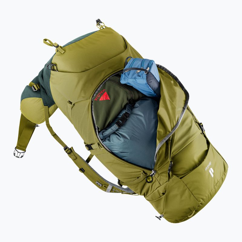Zaino da trekking Deuter Aircontact Core 50+10 l cactus/ivy 9