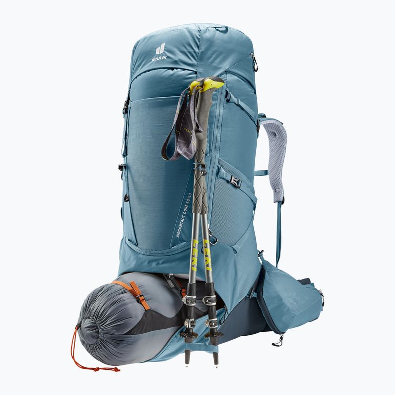 Zaino da trekking Deuter Aircontact Core 60+10 l atlantic-ink 9