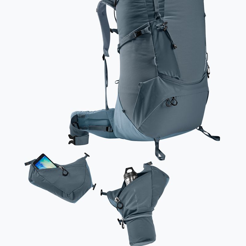 Zaino trekking Deuter Aircontact Core 70+10 l grafite/scisto 12