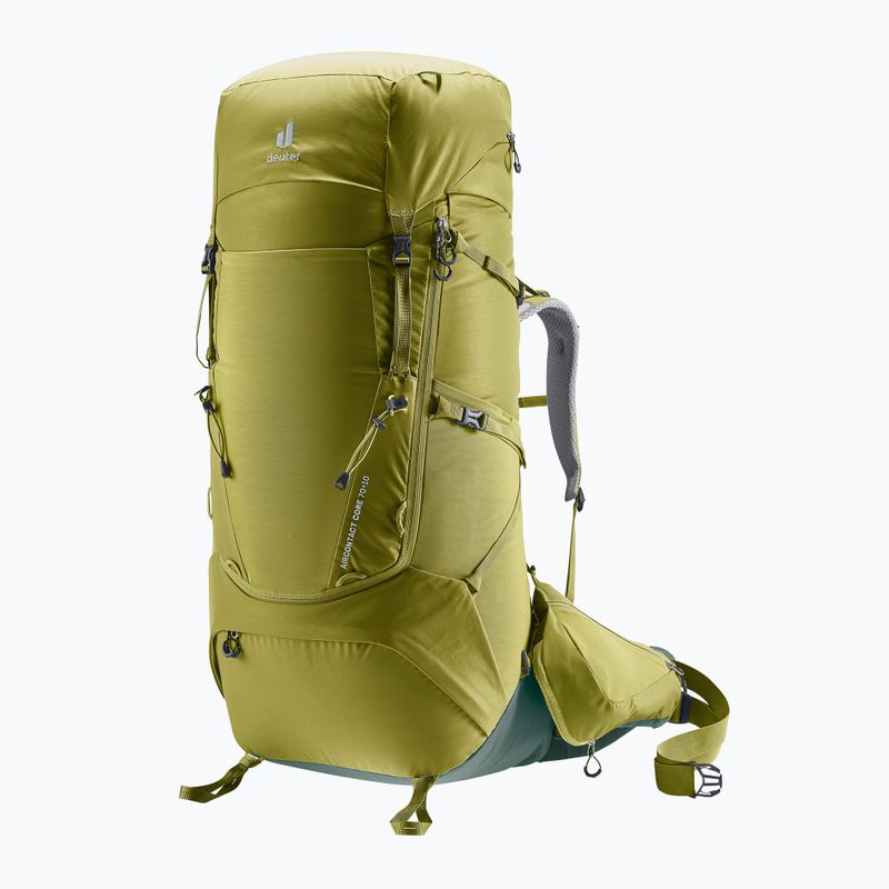 Zaino da trekking Deuter Aircontact Core 70+10 l cactus/edera 2