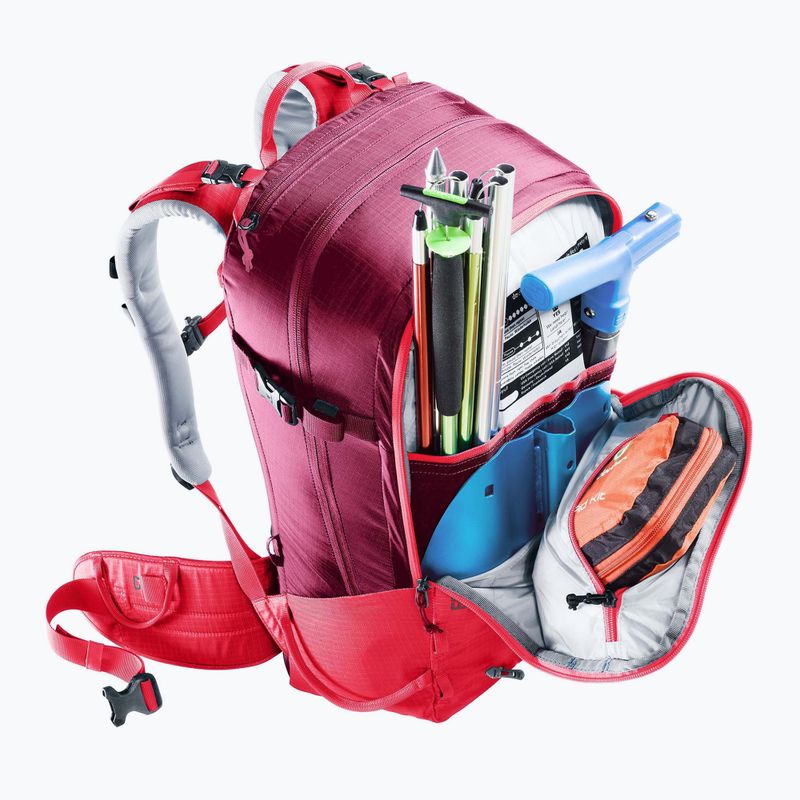 Zaino da donna deuter Freerider 28 l SL ibisco/rubino 10