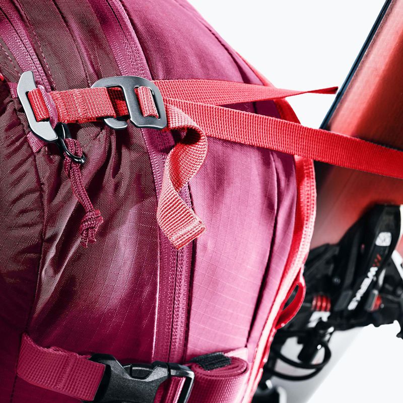 Zaino da donna deuter Freerider 28 l SL ibisco/rubino 13