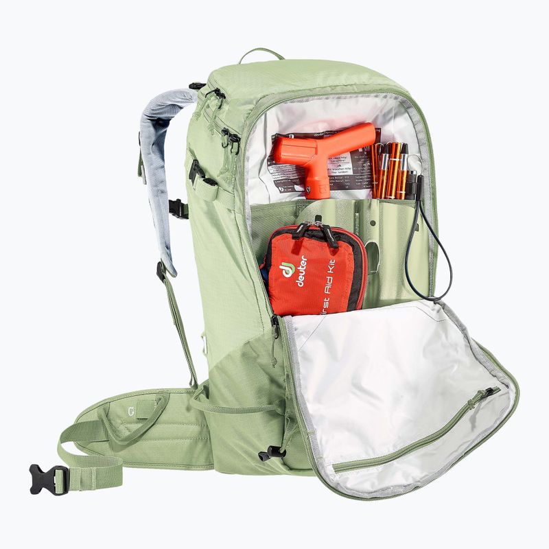 Zaino da paracadutismo Deuter Freerider Pro 32+ l SL da donna grove/minerale 12