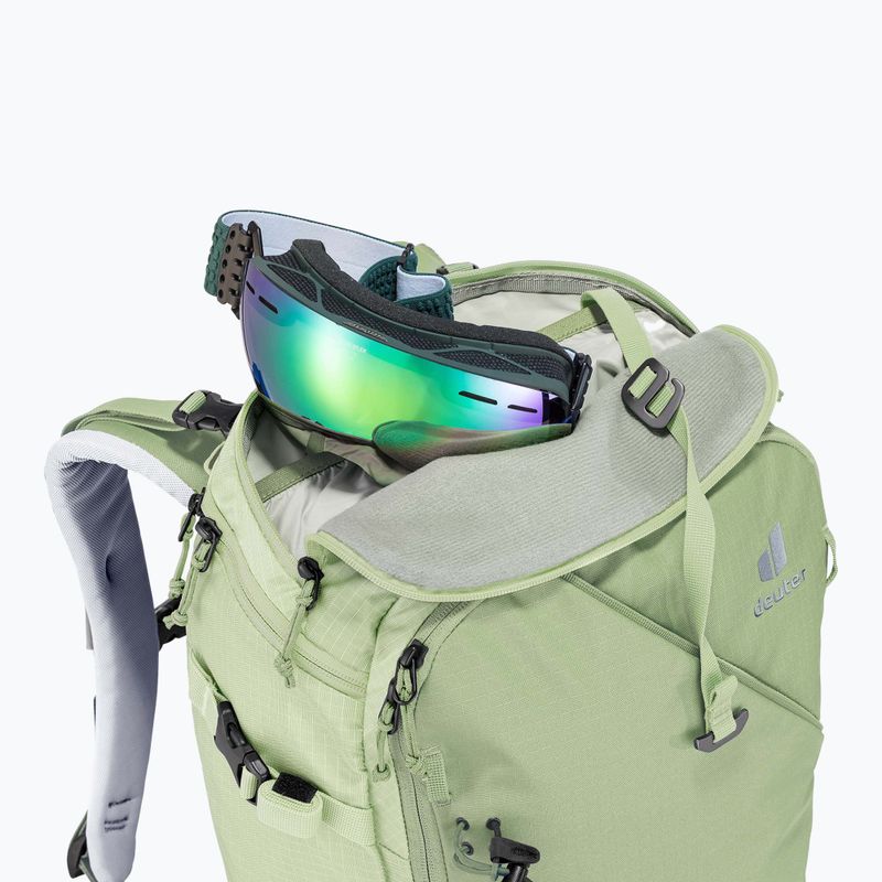Zaino da paracadutismo Deuter Freerider Pro 32+ l SL da donna grove/minerale 13