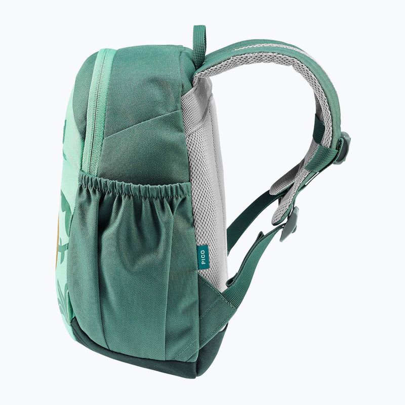 Zaino da escursionismo per bambini Deuter Pico 5 l verde acqua/verde acqua marina 7