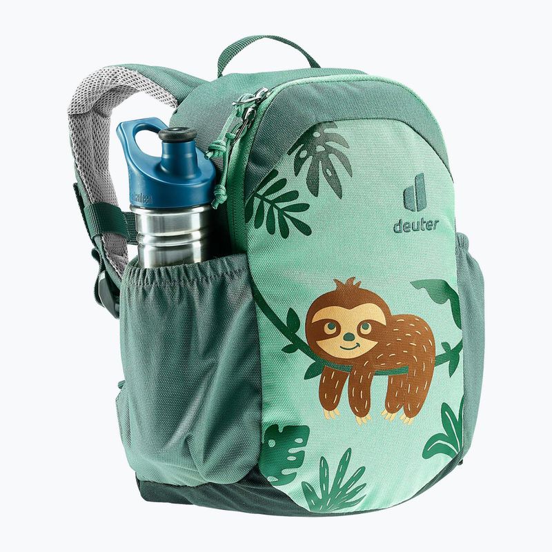 Zaino da escursionismo per bambini Deuter Pico 5 l verde acqua/verde acqua marina 8