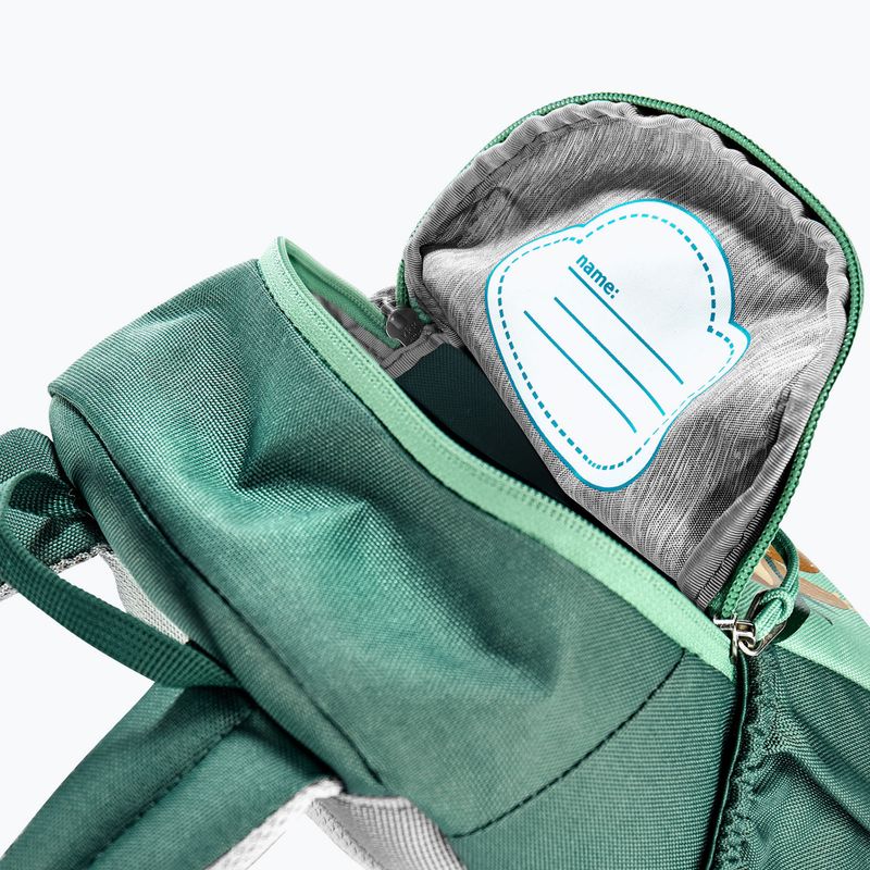 Zaino da escursionismo per bambini Deuter Pico 5 l verde acqua/verde acqua marina 9