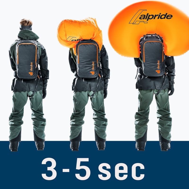 Zaino da valanga Deuter Alproof Ride 18 l nero 22