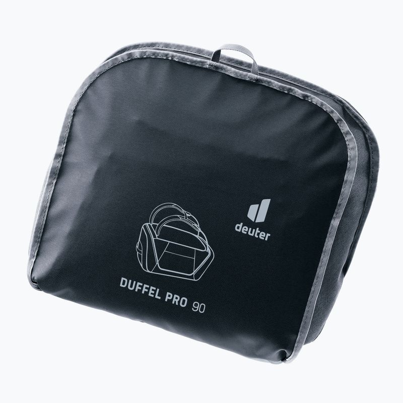 Deuter Duffel Pro 90 l borsa da viaggio nera 9