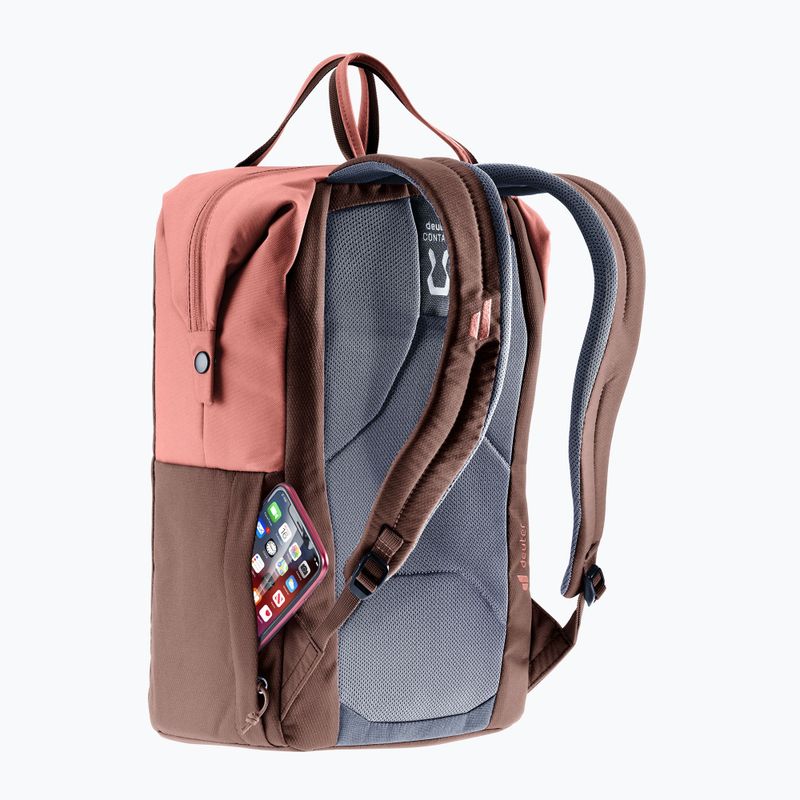 Zaino urbano deuter Vista 18 l raisin/caspia 6