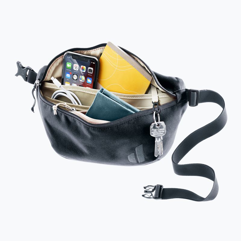 Deuter sacca renale Avengo Organizer 2,5 l nero 2
