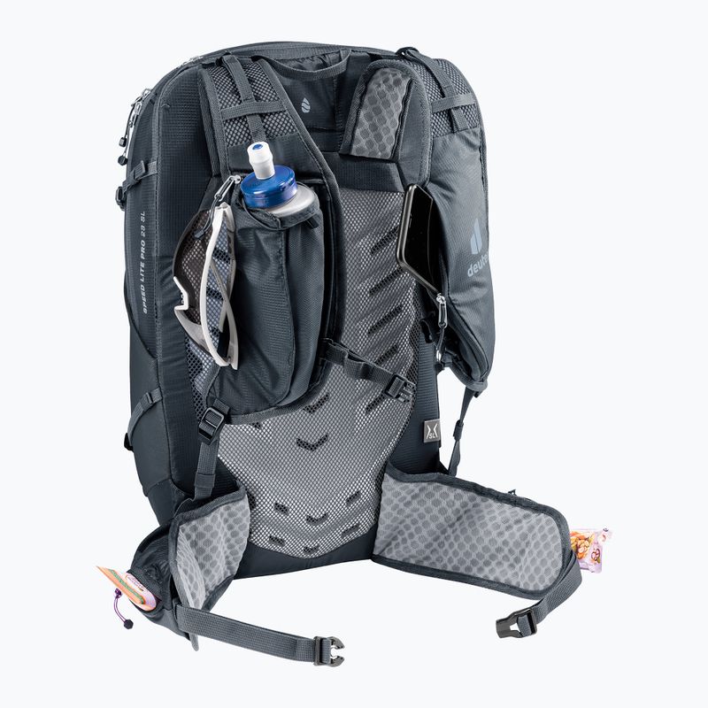 Zaino da trekking da donna deuter Speed Lite Pro 23 l SL nero 6