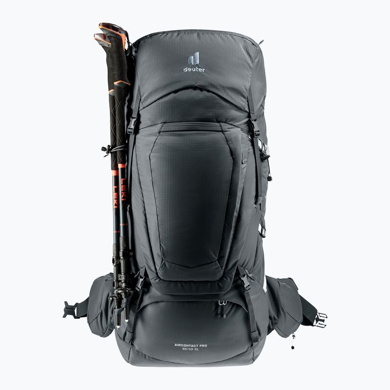 Zaino da trekking da donna deuter Aircontact Pro 65 + 10 l SL graphite 5