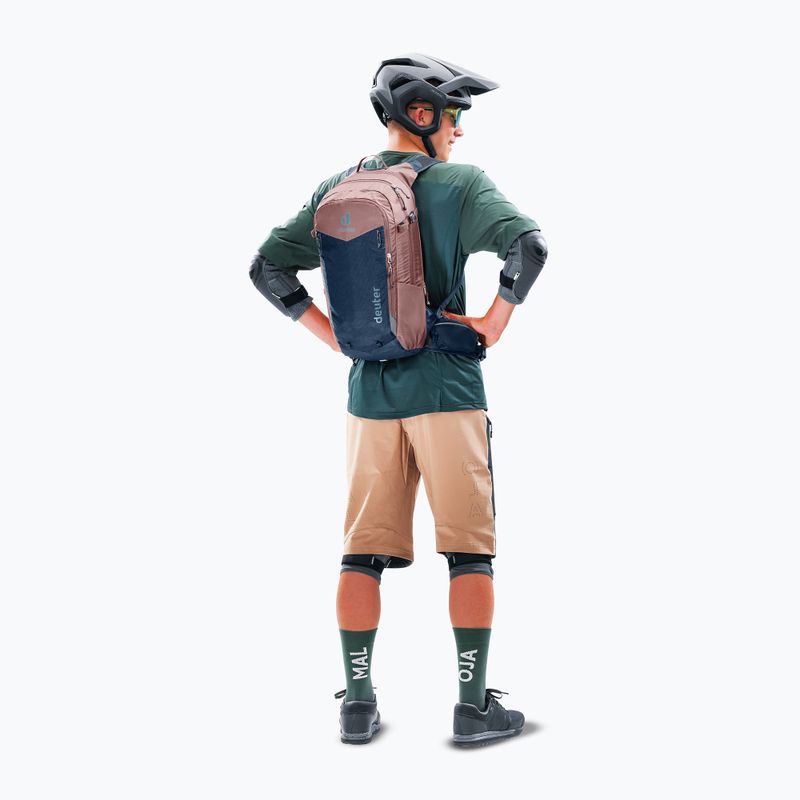 Zaino da ciclismo deuter Compact 14 + 3 l ink/ashrose 13