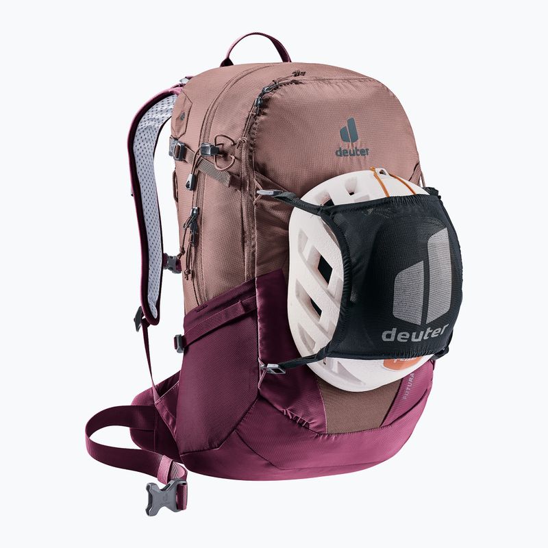 Zaino da trekking da donna deuter Futura 21 l SL ashrose-cassis 8