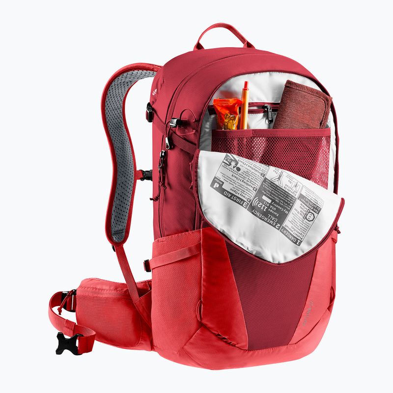 Zaino da trekking Deuter Futura 27 l masala-ciliegia 6