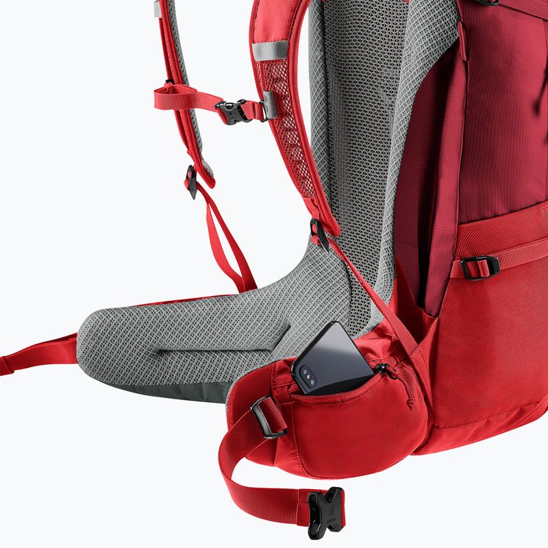 Zaino da trekking Deuter Futura 27 l masala-ciliegia 13