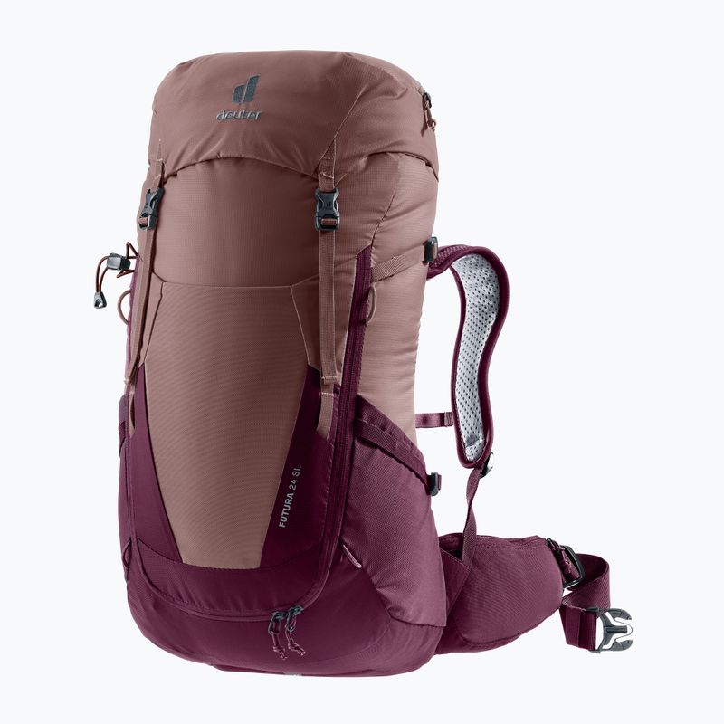 Zaino da trekking deuter Futura 24 l SL ash rose/blackcurrant 2