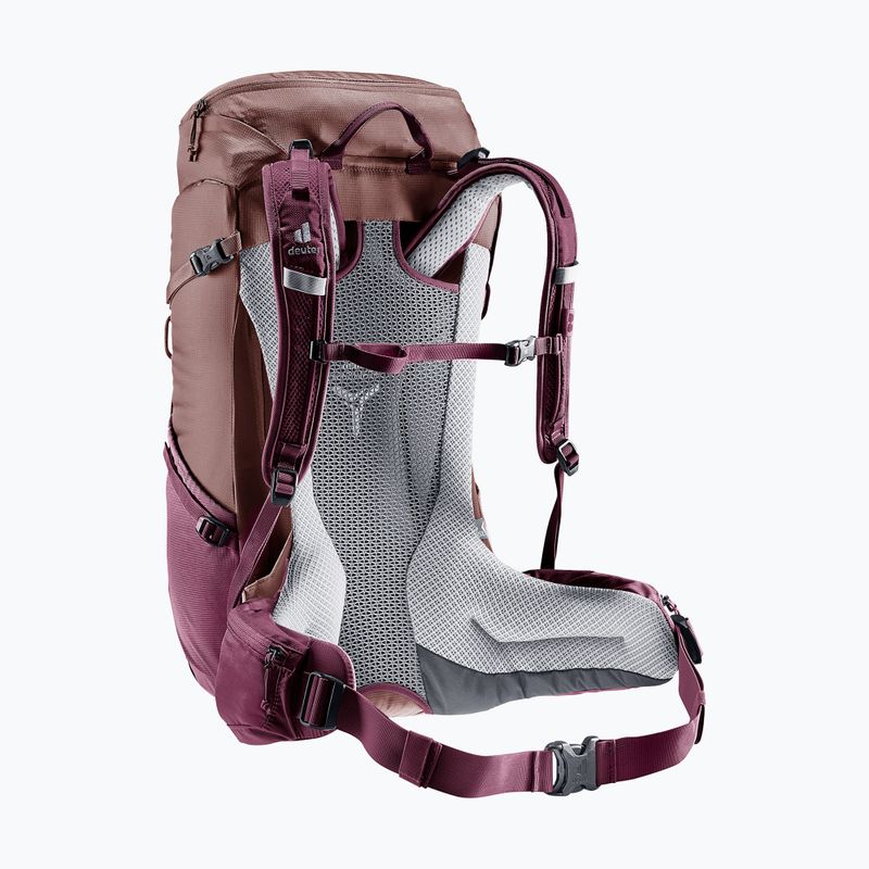 Zaino da trekking deuter Futura 24 l SL ash rose/blackcurrant 4