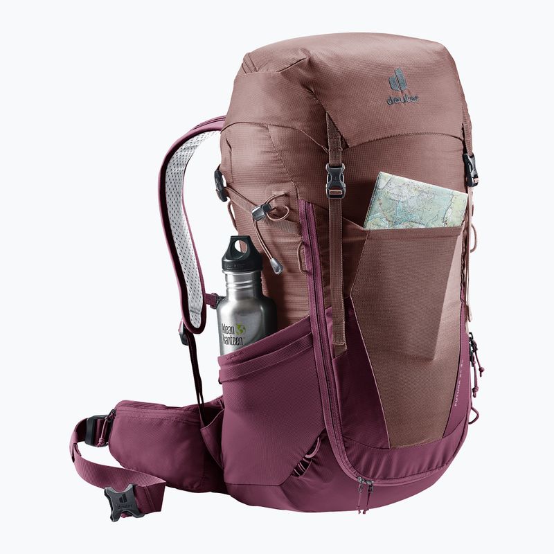 Zaino da trekking deuter Futura 24 l SL ash rose/blackcurrant 7