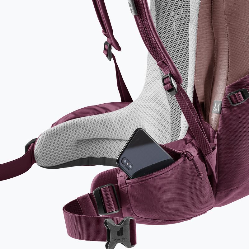 Zaino da trekking deuter Futura 24 l SL ash rose/blackcurrant 12