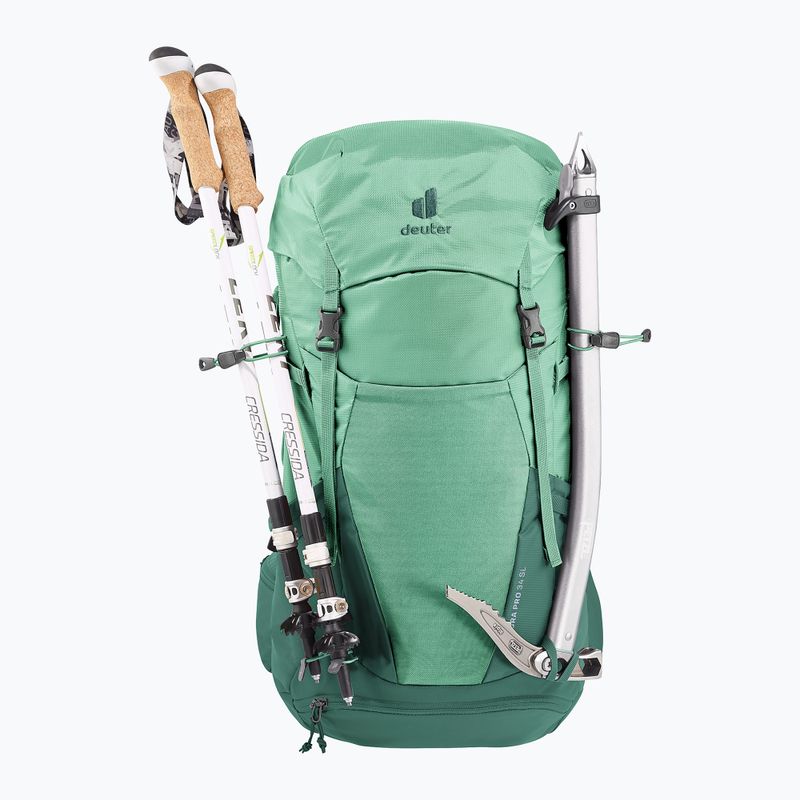 Zaino da trekking da donna deuter Futura Pro 34 l SL spearmint/seagreen 7