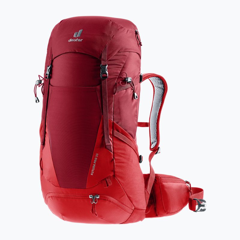 Zaino da trekking deuter Futura Pro 36 l masala/ciliegia 4