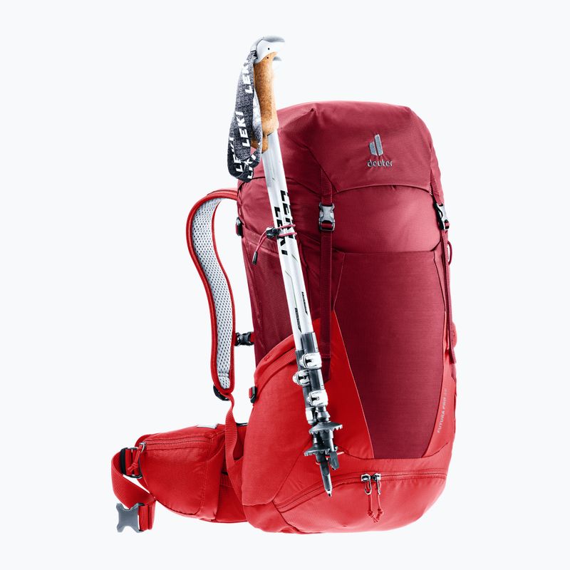 Zaino da trekking deuter Futura Pro 36 l masala/ciliegia 8