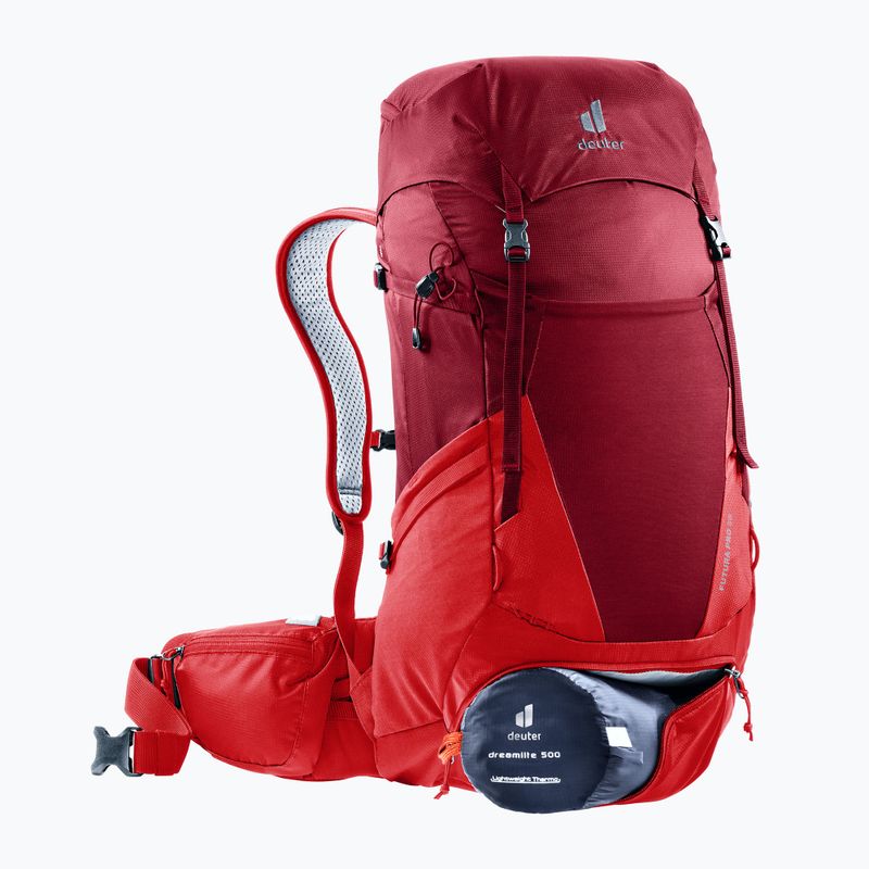 Zaino da trekking deuter Futura Pro 36 l masala/ciliegia 10