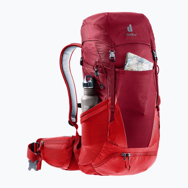 Zaino da trekking deuter Futura Pro 36 l masala/ciliegia 11