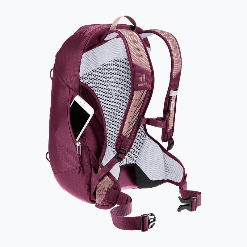 Zaino da trekking da donna deuter AC Lite 15 l SL ashrose-cassis 12