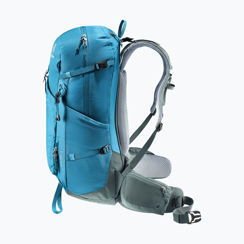Zaino da trekking deuter Trail Pro 33 l wave/ivy 6