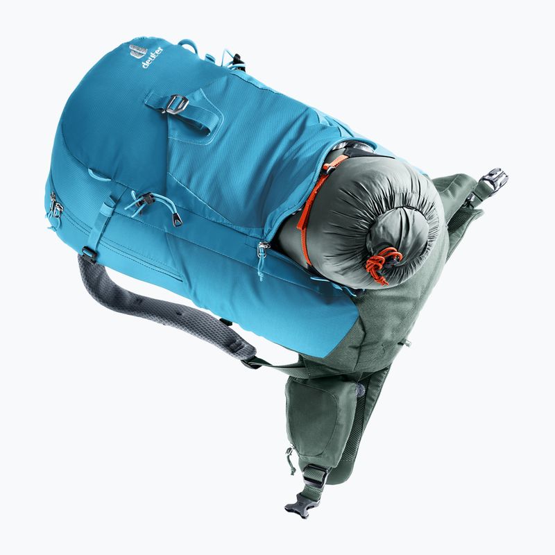 Zaino da trekking deuter Trail Pro 33 l wave/ivy 11